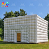 NB-TE010  Large outdoor blow up cube wedding party camping inflatable tent price for outdoor events